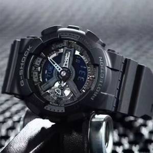 Casio G shock黑武士大表盤雙顯