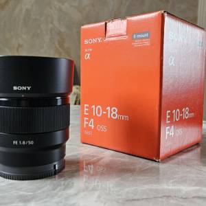 sony 10--18mm f.4 oss