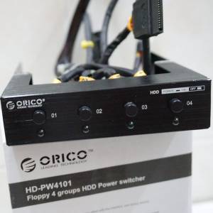 ORICO HDD 4組供電 Switching SATA 插頭電源切換器