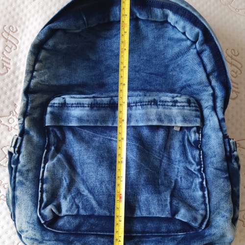 二手牛仔布料雙肩包 電腦包 旅行背包 書包 側背袋 背囊 手袋 電腦袋 斜背袋 手挽袋 ...