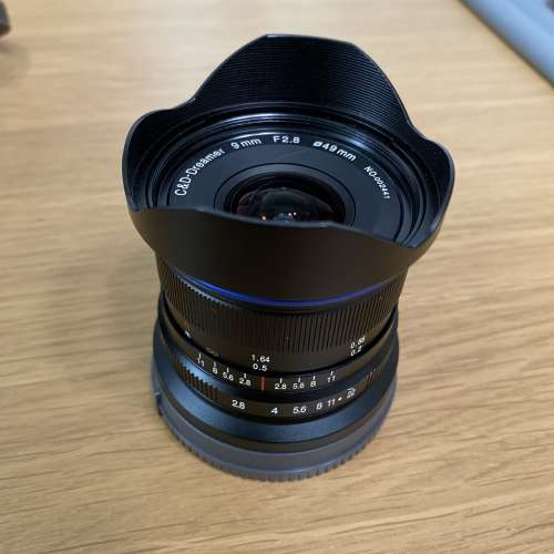 LAOWA 9mm F2.8 zero distortion E-mount for Sony wide 鏡