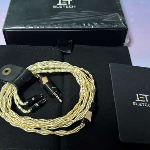 Eletech Prudence 2pin 2.5mm 耳機線