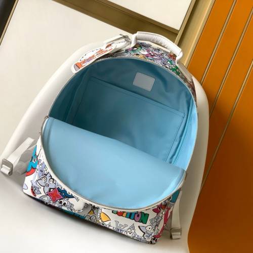 LV MULTIPOCKET 塗鴉印花 雙肩包