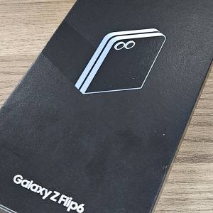 全新未開封香港行貨 Samsung Galaxy Z Filp 6 256GB 淺藍 (有單有保養)