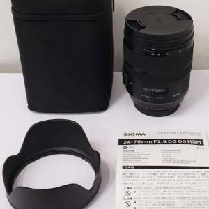 Sigma (017) Art 24-70mm f2.8 DG OS HSM for Canon EF-Mount - 95% New