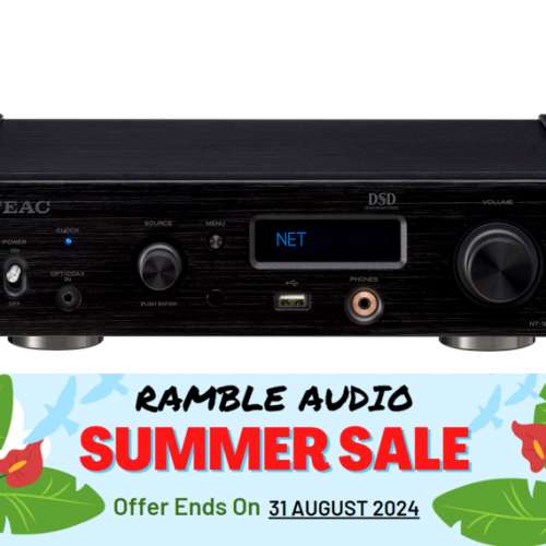 [清貨優惠] TEAC NT-505-X 黑色