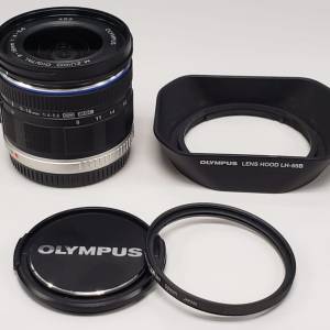 Olympus 9-18mm f4-5.6 ED MSC (M43 Panasonic 亦合用) - 98% New， 送原廠 LH-55B ...