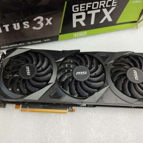 MSI GeForce RTX 3060 VENTUS 3X OC