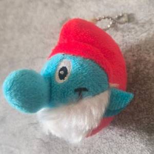 全新 The Smurfs 藍精靈 小精靈 匙扣 吊飾