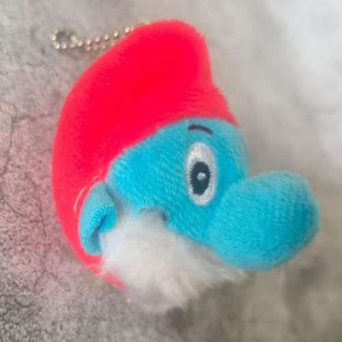 全新 The Smurfs 藍精靈 小精靈 匙扣 吊飾