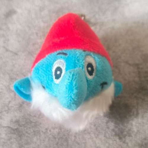 全新 The Smurfs 藍精靈 小精靈 匙扣 吊飾