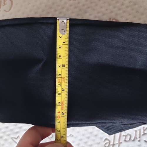 全新黑色帆布斜挎包 單肩包 斜孭袋 側背袋 餃子包 購物袋 手提袋 單肩袋 雜物袋 手...