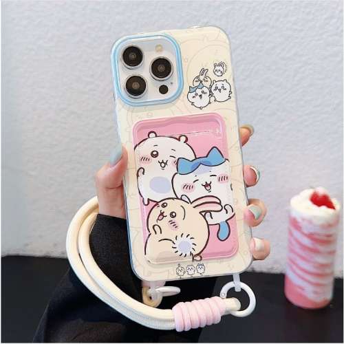 免費順豐智能櫃 可愛吉伊卡哇款式 卡包掛繩款 iPhone12~iPhone15promax都有 #手機殼...