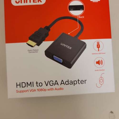 UNITEK vga to display port