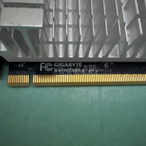 GIGABYTE GT 730 with VGA