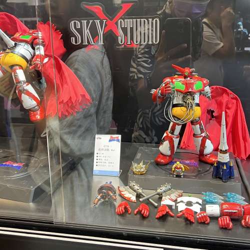2024 動漫節 sky x studio getter 1 damaged version 三一萬能俠 最終决戰版 超合金...