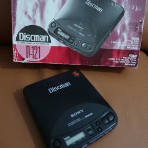 SONY D-121 DISCMAN 1bit DAC mega bass cd player