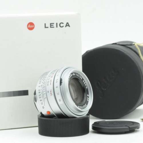 90% New Leica 11882 Summicron-M 35mm f2 ASPH Silver Lens (v.I, 8-blade)