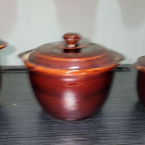 ***3件一套價 大中小尺寸 陶瓷 燉盅 燉鍋 餐具 3件一套價 Total 3pcs One Set Pric...