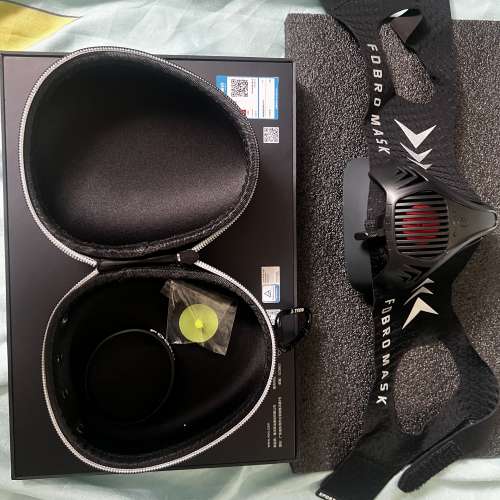 FDBRO 跑步運動訓練面罩，高海拔耐力面單，有氧運動，阻力健身，送圖一手帶