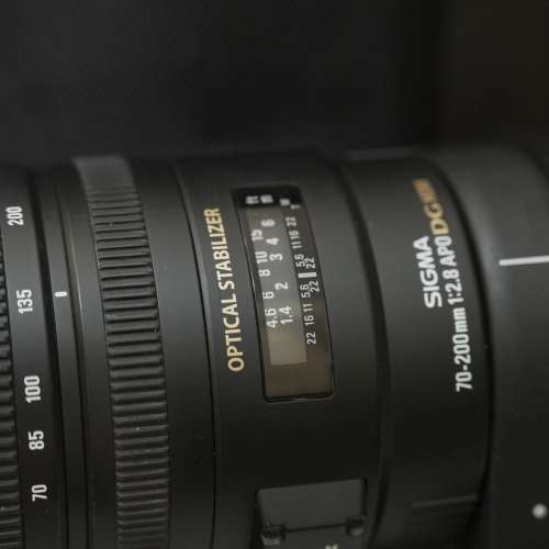 Sigma 70-200mm F2.8 APO EX DG OS canon EF mount
