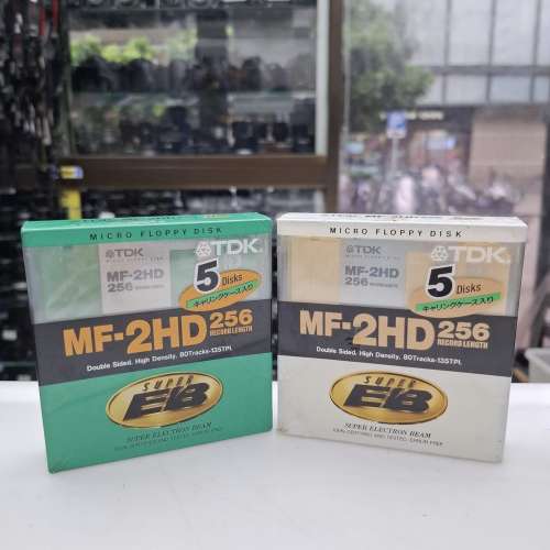 PANASONIC TDK VHS x9 NEW   TDK MF-2HD 256 SUPER EB NEW