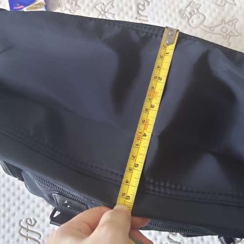 全新黑色多口袋 大容量防水休閒包 手提包 單肩包 斜挎包 旅行包 側背袋 環保袋 購...