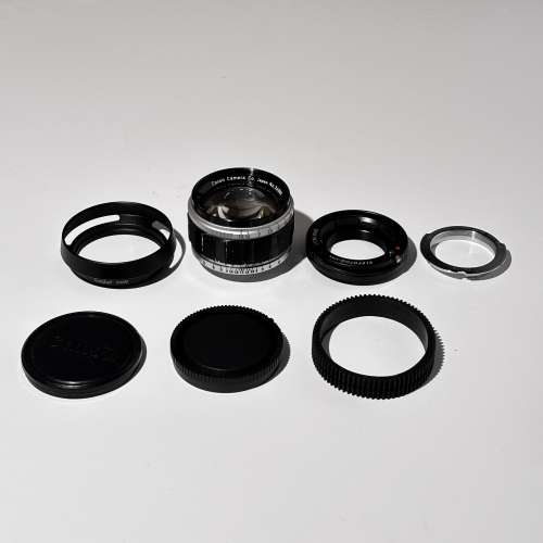 Leica M mount Canon ltm 50mm f1.2 連e mount adapter