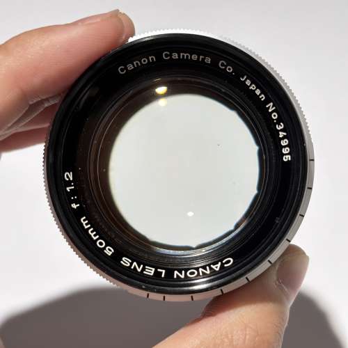 Leica M mount Canon ltm 50mm f1.2 連e mount adapter