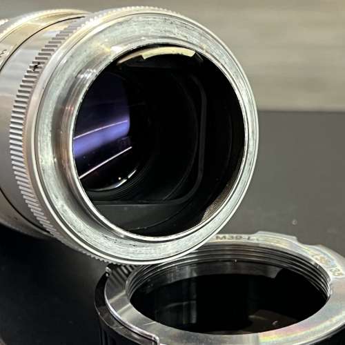 Schneider Tele-Xenar 135mm f3.5 ltm rf coupled lens with M adapter