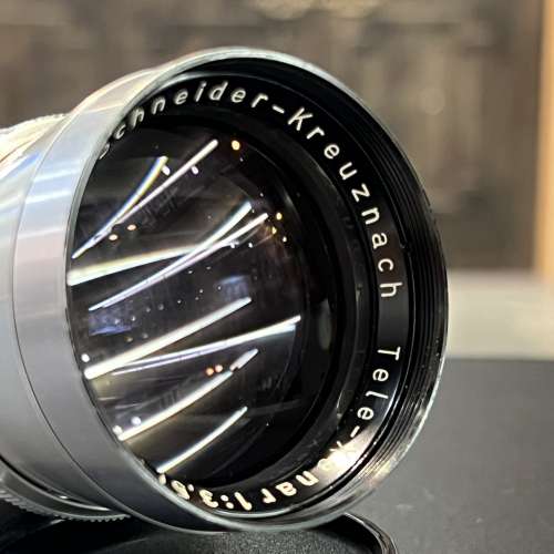 Schneider Tele-Xenar 135mm f3.5 ltm rf coupled lens with M adapter