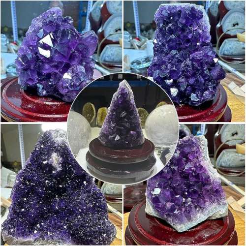 招財鎮宅凈化磁場烏拉圭紫水晶