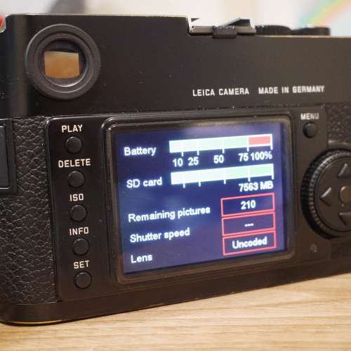 Leica Digital Camera M9 Black