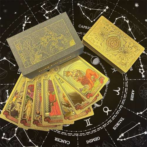 全套78張防水金箔塔羅牌