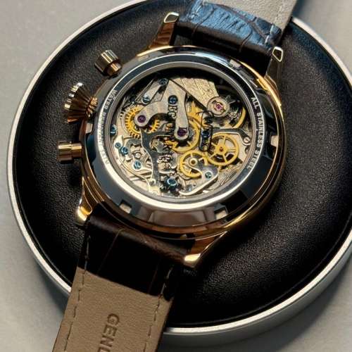 意大利品牌 Wintex Milano 38MM 復古男士機械計時腕錶 ST19機芯 manual chronograph