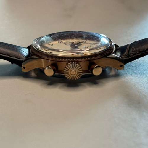 意大利品牌 Wintex Milano 38MM 復古男士機械計時腕錶 ST19機芯 manual chronograph