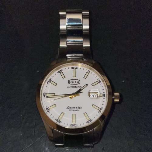 OCTO樂都自動手錶 不用電芯 搭載瑞士自動機械機芯 藍寶石水晶玻璃鏡面 具備100米防...