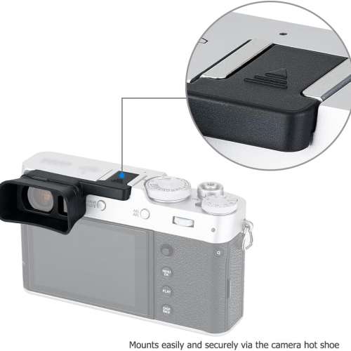 KIWIFOTOS KE-X100V Dedicated Eyepiece For Fujifilm X100VI / X100V  延長型相機眼...