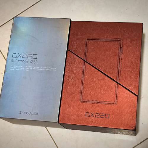 可交換耳機 iBasso DX220 AMP1 MK2 AMP8 極新 無花崩 功能正常 近全新皮套 全新屏幕貼