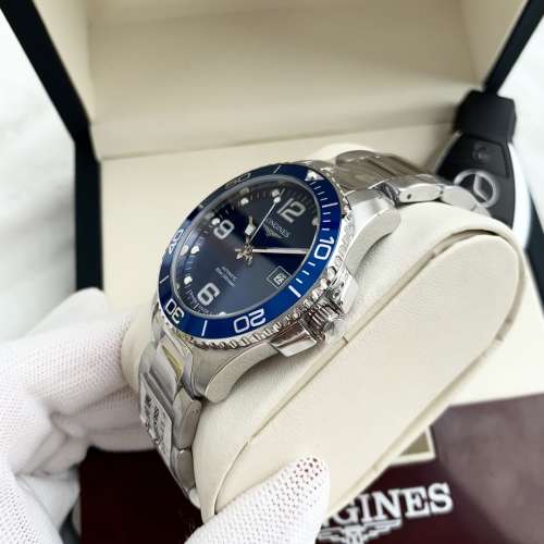 浪琴-LONGINES 康卡斯系列 🎉男士腕表  全自动机械机芯  316精钢表壳  精钢表带   ...