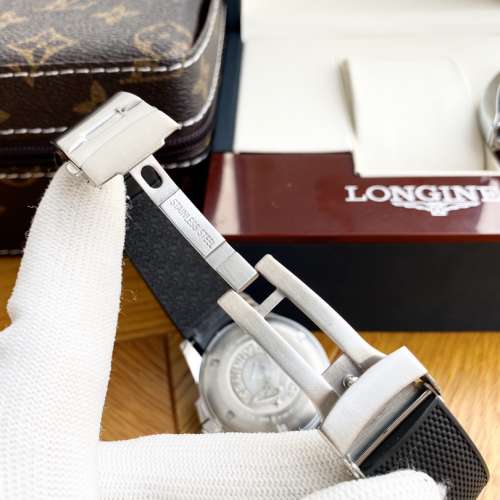 浪琴-LONGINES 康卡斯系列 🎉男士腕錶 全自動機械機芯 316精鋼錶殼 精鋼錶帶 直徑40...