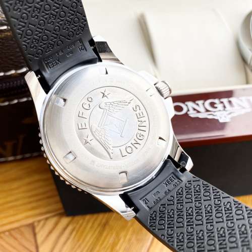 浪琴-LONGINES 康卡斯系列 🎉男士腕錶 全自動機械機芯 316精鋼錶殼 精鋼錶帶 直徑40...