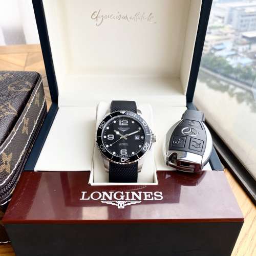 浪琴-LONGINES 康卡斯系列 🎉男士腕錶 全自動機械機芯 316精鋼錶殼 精鋼錶帶 直徑40...