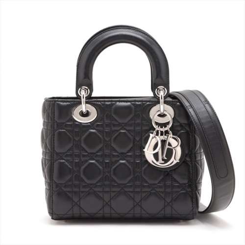 Dior Lady 小藤格紋黑色包包
