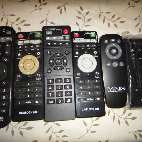 播放器 、電視盒子搖控器 ((部份未使用過))