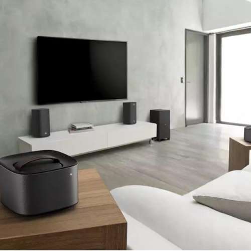 Wireless surround cinema Fidelio speakers E6/12 - 5.1 -HDMI 4K-2Kdetachable spk