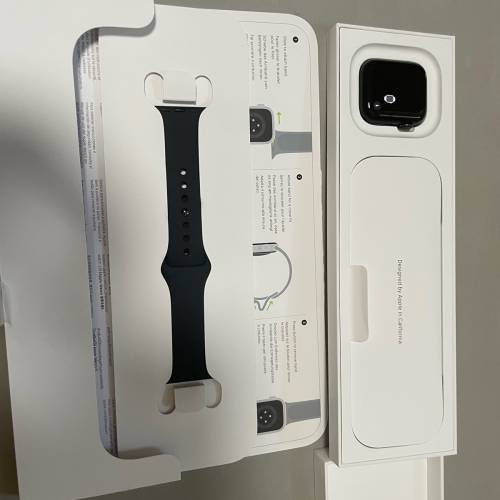 apple watch se2 40mm gps sport band midnight