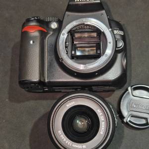 Nikon D5000 + 18-55 G VR