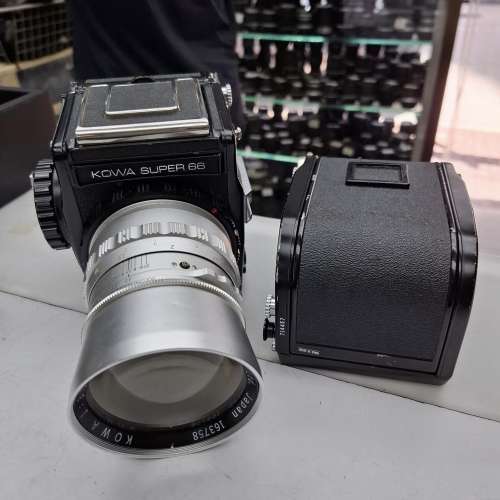 KOWA SUPER 66 + KOWA 150MM F3.5 + 2 BACK