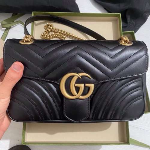 Gucci古馳女包Marmont超迷你馬蒙包